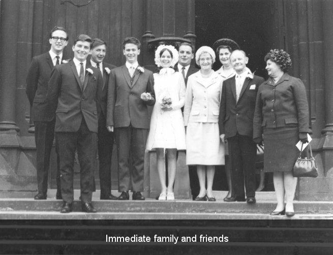 Immediate family and friends